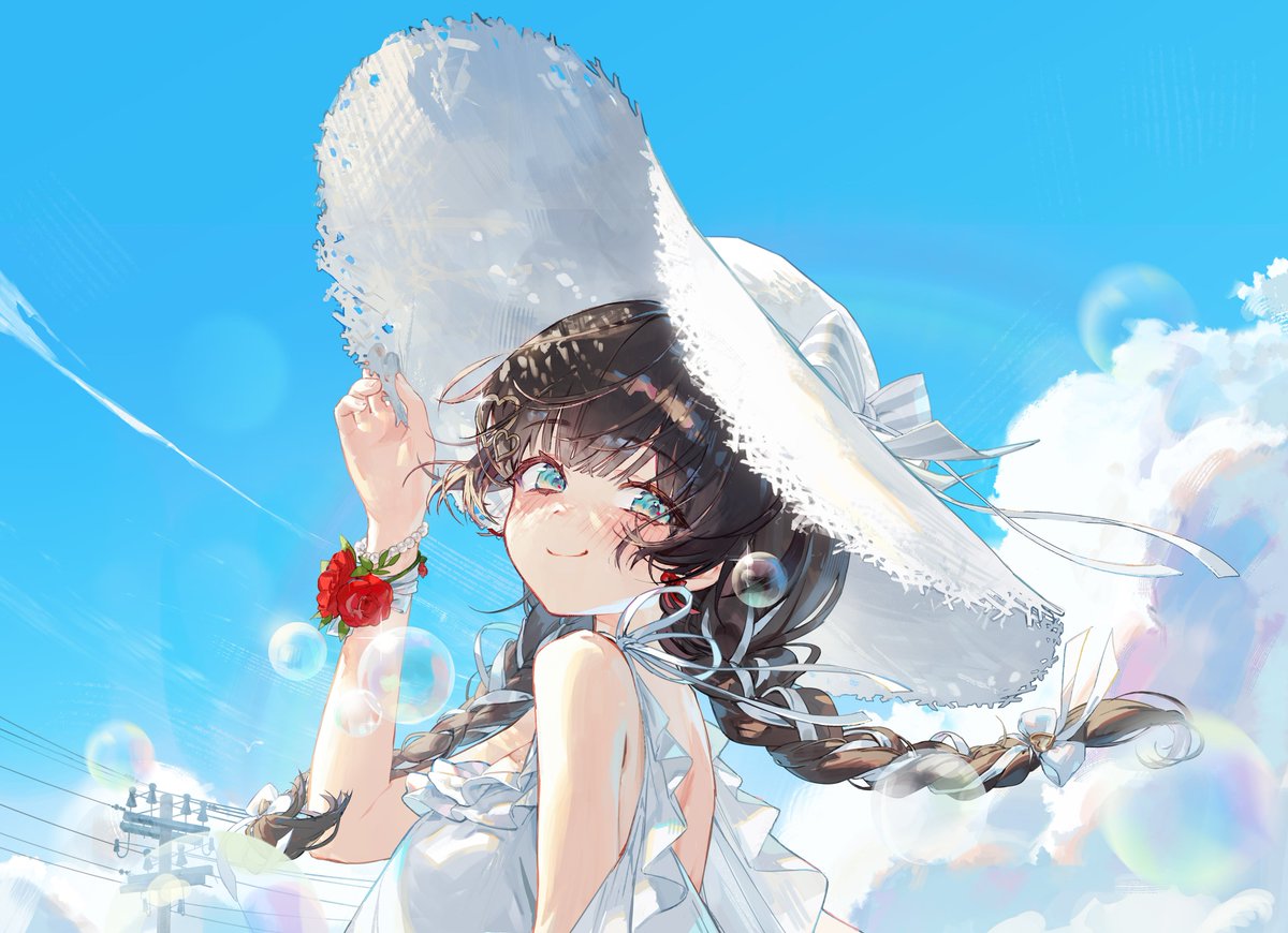 _kokokokko's tweet image. 일러스트 작업 맡겨주셨습니다💙
하늘에 자연광, 여름 분위기 다 좋아하는 것들이라 즐겁게 작업했습니다!
(~￣▿￣)~