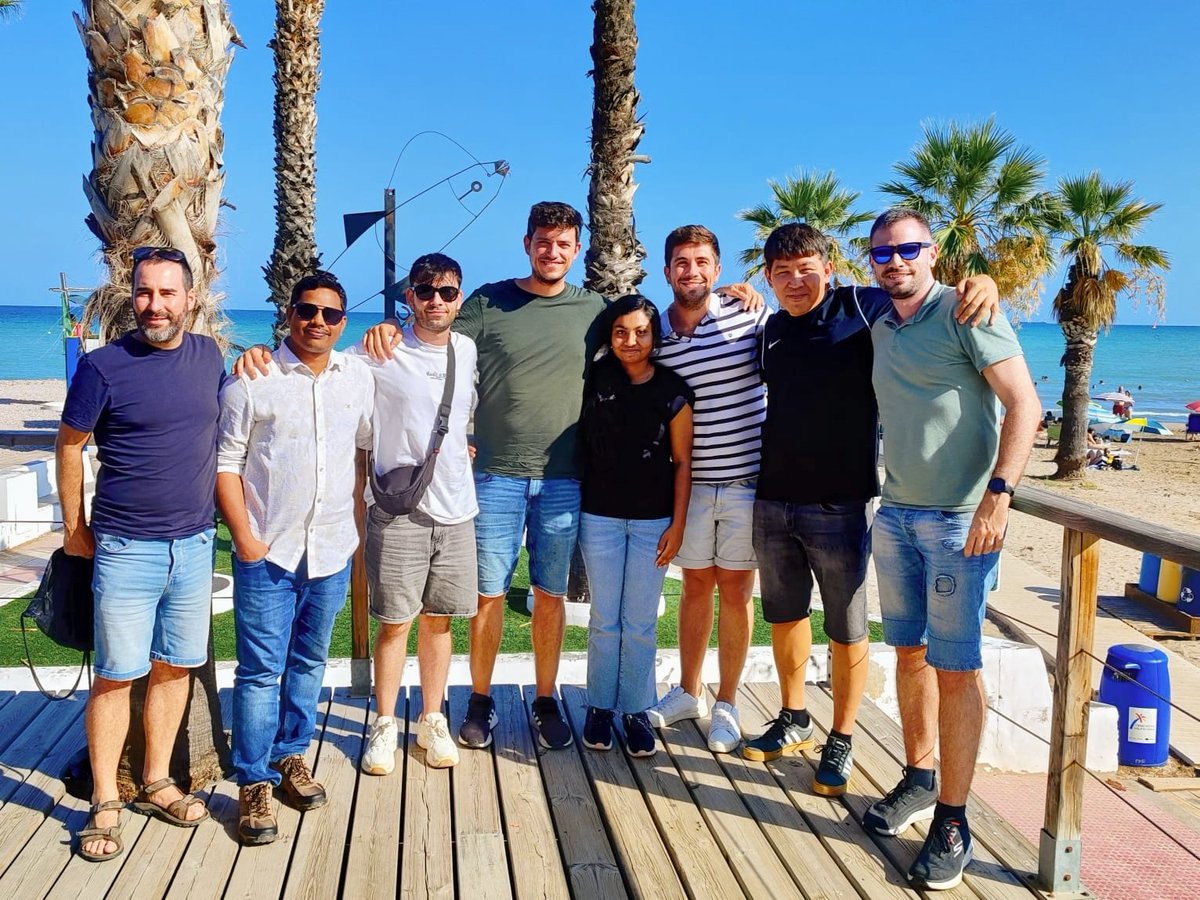 Science took a beach break!🏖️☀️
Paused the experiments for a full plate of paella and sunshine 🌞🥘🥂Much needed reset with the AMSY fam!
Happy summer holidays, everyone! 
#Benicassim#SummerMood#AMSY group
<a href="/aguerrerouji/">Antonio Guerrero</a> ,<a href="/bs_alisha18/">Alisha B S</a>, <a href="/IgnacioSM_/">IgnacioSM</a>,<a href="/NareshPend32129/">Naresh Pendyala</a>,
<a href="/inam_uji/">INAM UJI</a>