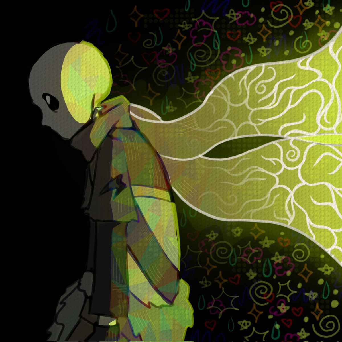 sstrongfish91's tweet photo. December 2023 // July 2025.
That's one year and seven months progress! 
૮ . . ྀིა⁩ #undertale #undertaleau #ink https://t.co/MtY2BrAWoI