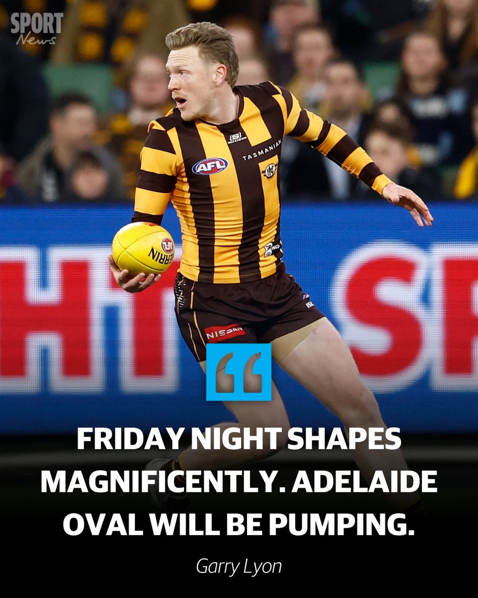 An unstoppable force meeting an immovable object? 

Garry Lyon unpacks why the Hawks and Crows clash could be the season's best 👉 bit.ly/4162Xoj