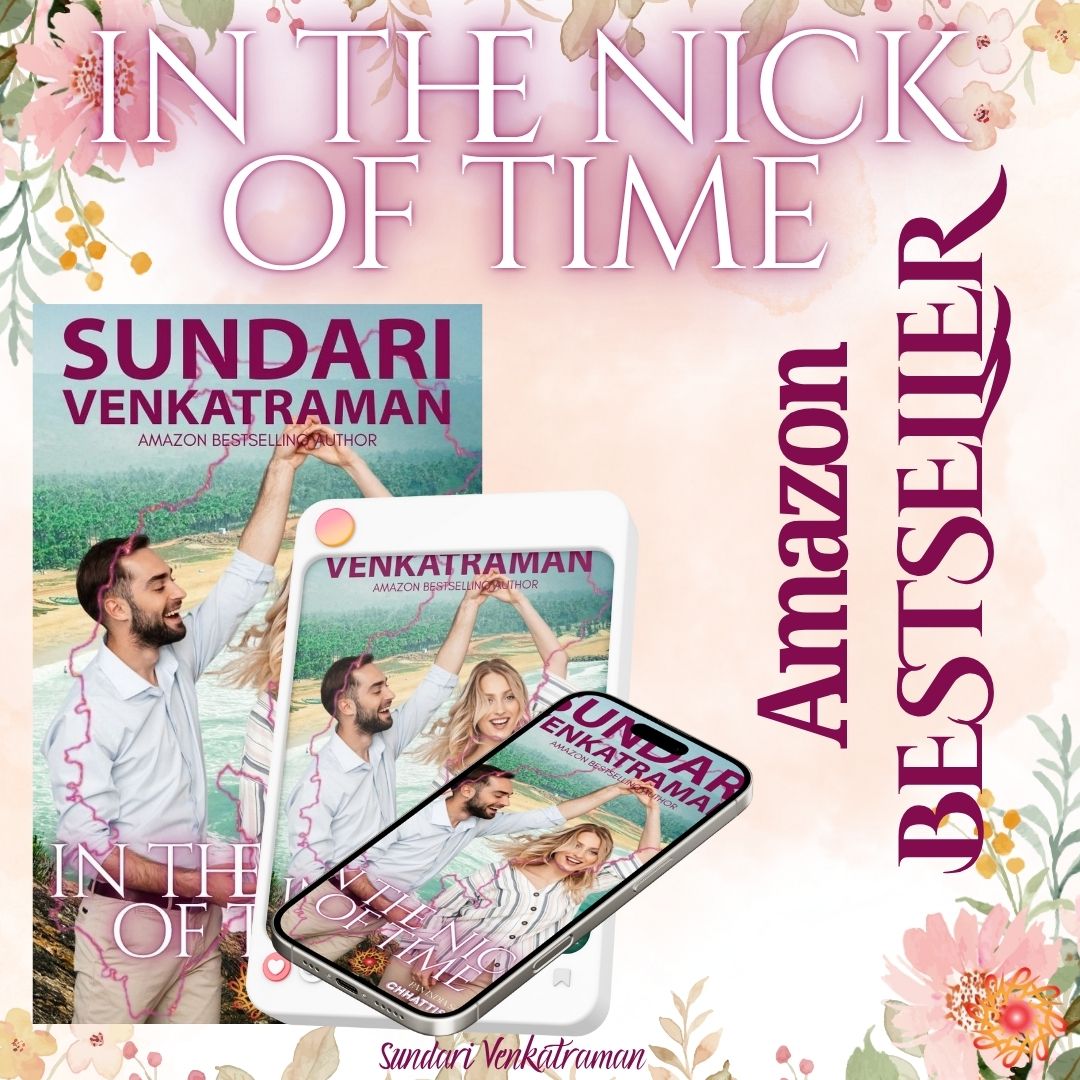 IN THE NICK OF TIME #PanIndiaSeries #Chhattisgarh #SundariVenkatraman #Kindleunlimited #StandAlone #Romance #romanceclub Why not now? Is it past your bedtime?” he asked. Now why would he purr the word ‘bed’? #Audiobook mybook.to/Chhattisgarh-S…