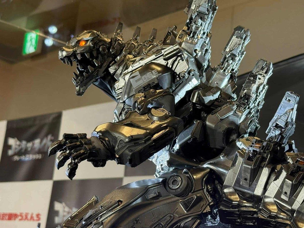 Mr. Goji (@mr_goji54) on Twitter photo A look at Mechagodzilla marquette for the new ‘Godzilla The Ride: Great Clash’
Credit: <a href="/TheKaijuKingdom/">The Kaiju Kingdom</a> A look at Mechagodzilla marquette for the new ‘Godzilla The Ride: Great Clash’
Credit: <a href="/TheKaijuKingdom/">The Kaiju Kingdom</a>