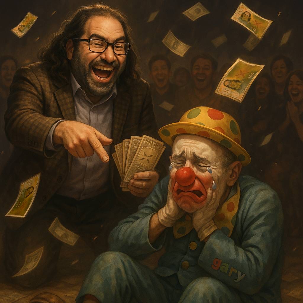 Quantum Collectables (@qntmcollectabls) on Twitter photo POV: u faded $XRP 🤡💀
Don’t be like Gary…
Ball like Schwartz.
Secure your historic artifact 💵
XRP Collector Bills | Mint live on <a href="/xrpcafe/">xrp.cafe ☕</a> ☕️ POV: u faded $XRP 🤡💀
Don’t be like Gary…
Ball like Schwartz.
Secure your historic artifact 💵
XRP Collector Bills | Mint live on <a href="/xrpcafe/">xrp.cafe ☕</a> ☕️