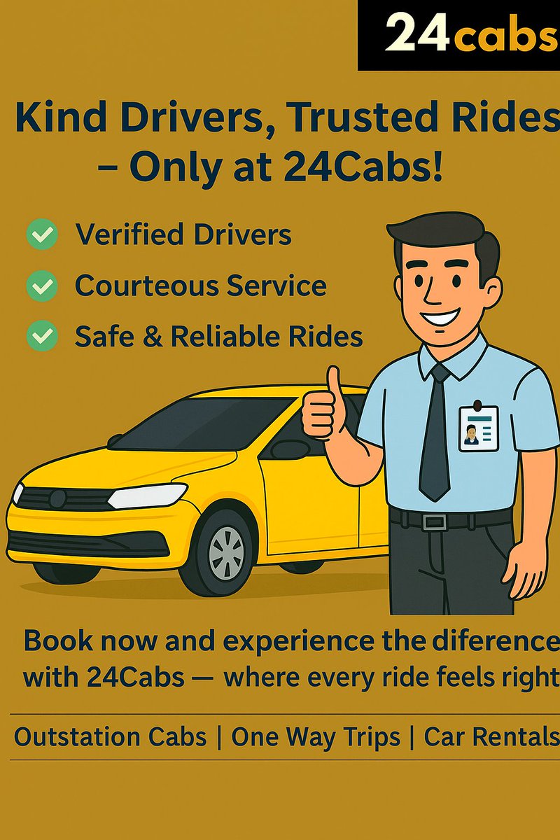 24cabs07's tweet photo. Book 24Cabs hassle free travel
https://t.co/ZZnLg6hJHd

#cabbooking #delhitaxi #carrental #carbooking #bookacab #24cabs #mumbaitaxi https://t.co/bRIpKCkHRW