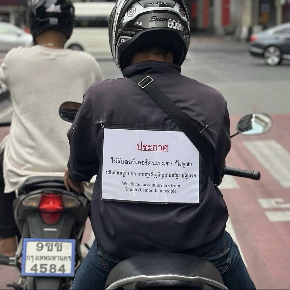 Different in humanity 🇰🇭
We give help, they give hate 

#ExposeThailandLies