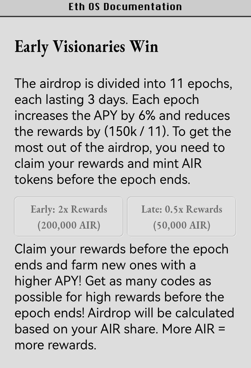 htat_ape's tweet photo. Early visioaries Win

@Ethereum_OS https://t.co/dBgCpKoaPT
