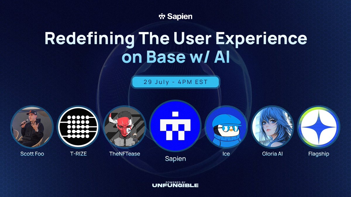 Lokesh_B07's tweet image. Sapien is building the AI reputation layer agents can’t live without.
From trust scores to behavioral history, every interaction adds value — not noise.
It&apos;s Sybil-resistant, agent-native, and zero-knowledge at the core.

@JoinSapien @Cookie3_com
#Sapien #ZKReputation #AITrust…