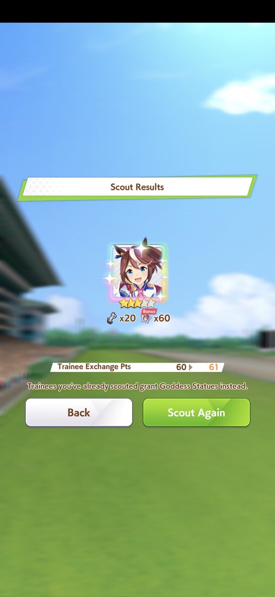 I dreamt about pulling normal teio in the costume banner and I actually did 😭 CAN I GET FIRE COSTUME PLS