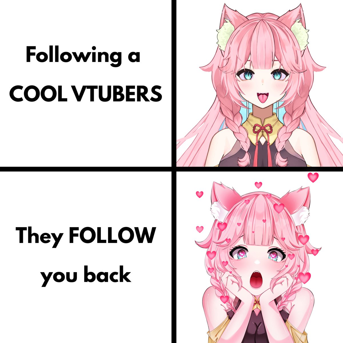 Hiyaaaa (∩˃o˂∩)♡
Were you surprised when you received the Follow Back notification ⁉️⁉️

#artmoots GUYSSSSSSS
