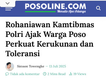 Polri selalu mendukung dialog lintas agama pemuda lintas iman  serta forum kerukunan agam untuk bersama menjalin persatuan dan kedamaian dlm Harmoni Dalam Perbedaan  
#BersatuIndonesiaMaju