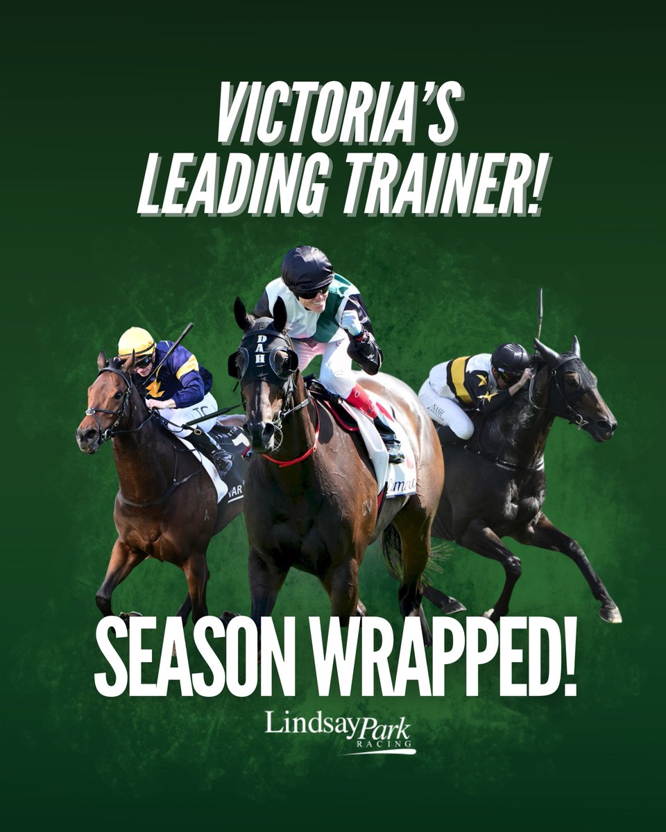Simply Sensational!
It’s been a stellar season here at Lindsay Park Racing as Ben, Will and JD Hayes take out the Victorian Trainer Premiership 🏆
A huge achievement, and the first for Lindsay Park in over 15 years 🤩
Season highlights include 5 Gr.1 wins from...
⭐ Mr Brightside