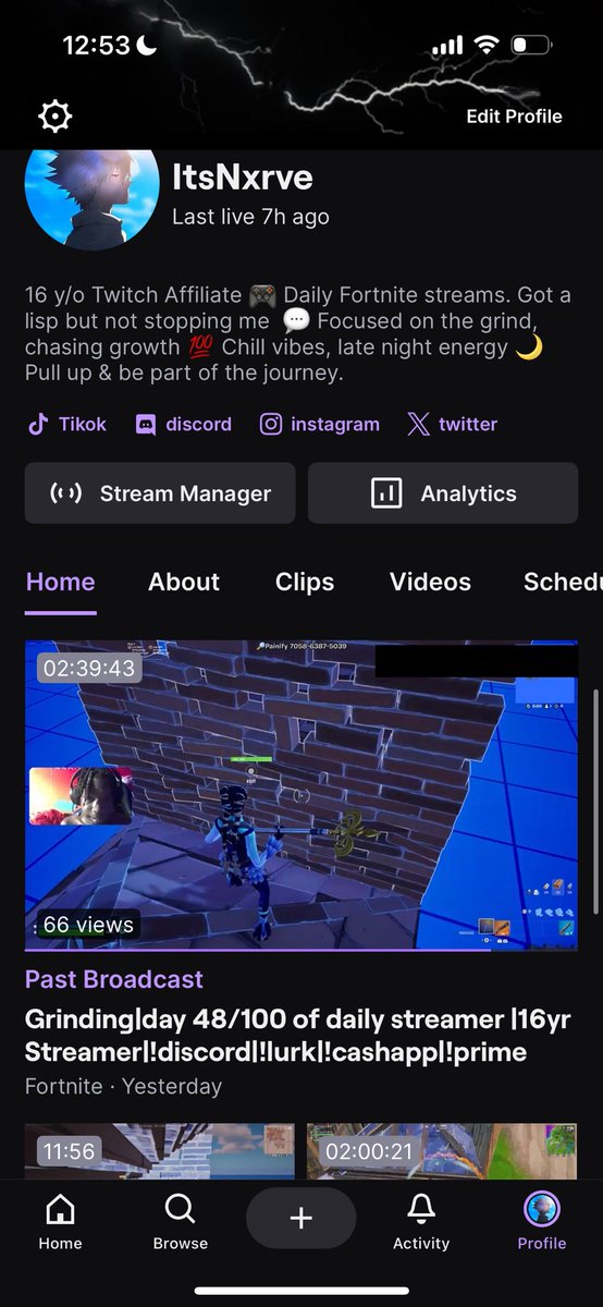 Twitch Trixyy3x tweet media