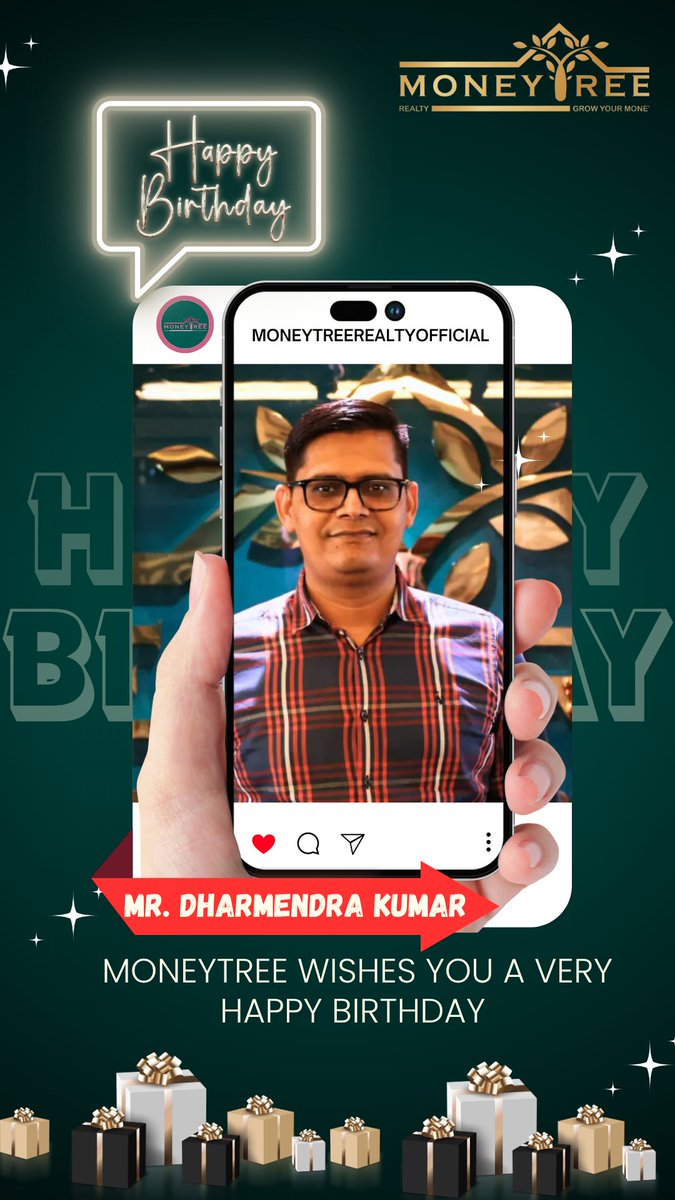 MoneytreeRSPL's tweet image. 🎉 Wishing a very Happy Birthday to one of our amazing team members!
Your passion and positivity help MoneyTree Realty grow every day.
Here’s to more success, smiles &amp;amp; milestones! 🌱💼🎂
#HappyBirthday #TeamMoneyTree #WorkFam #RealEstateIndia