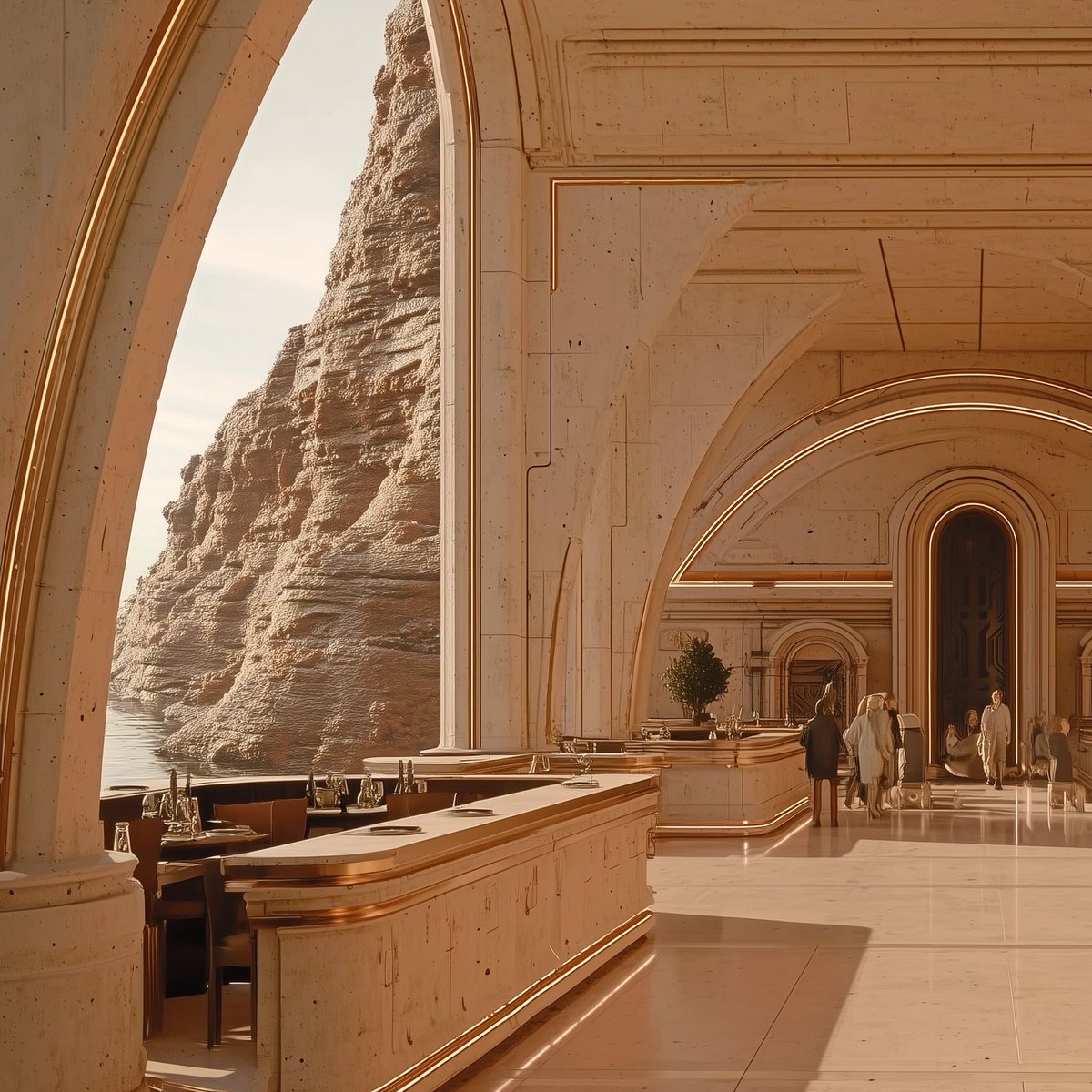 Hotel bar, Sea Cliff