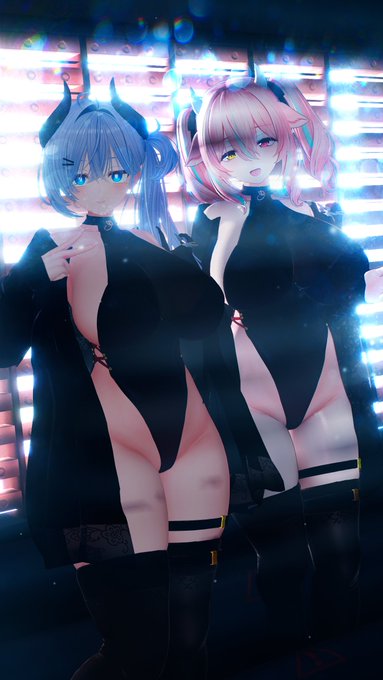 赤身さんとお揃い衣装!
光がすごくきれいなワールド! 