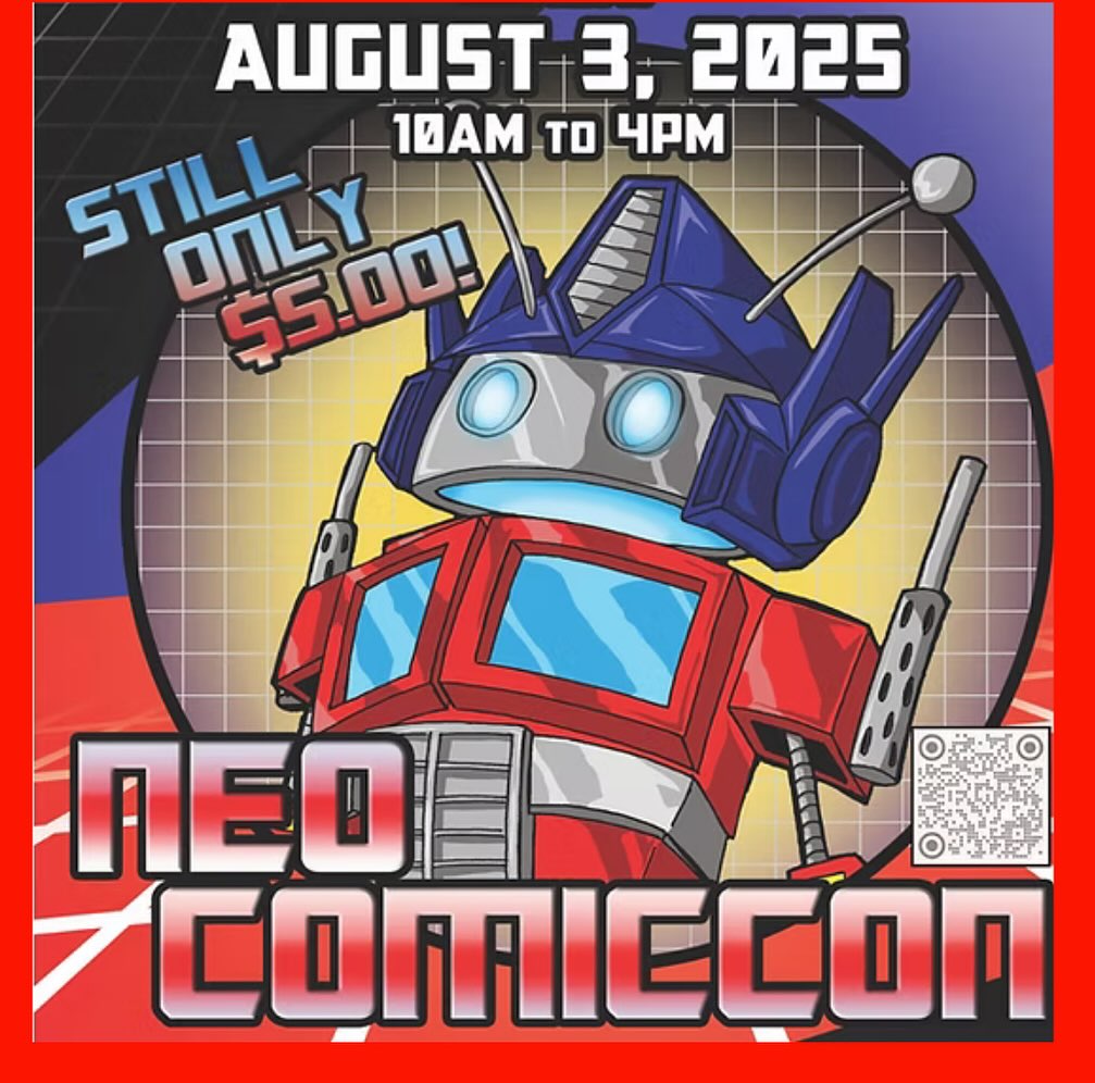 I'm looking forward to hanging out this coming Sunday with the great creators, fans and vendors at NEO COMICCON: cleveland.craigslist.org/eve/d/north-ol…