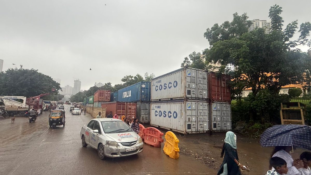 Nearly 90% of the components of the first Tunnel Boring Machine (TBM) for the Goregaon-Mulund Link Road (GMLR) project have arrived in Mumbai from Japan. The parts are currently stacked along Film City Road in Goregaon, awaiting court permission for tree felling before excavation