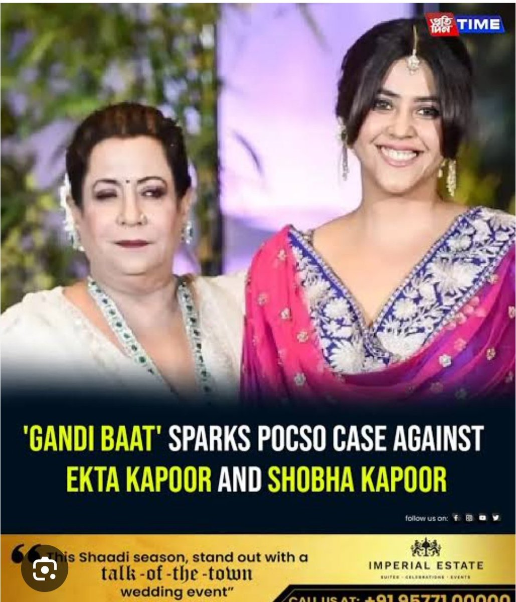 The govt's decision to ban 25 OTT apps is a victory of public sentiment against obscenity and cultural pollution.

But this alone is not enough

#ArrestEktaKapoor 

She has tarnished Indian culture for years in the name of web series and TV serials.

Save Culture Save Bharat