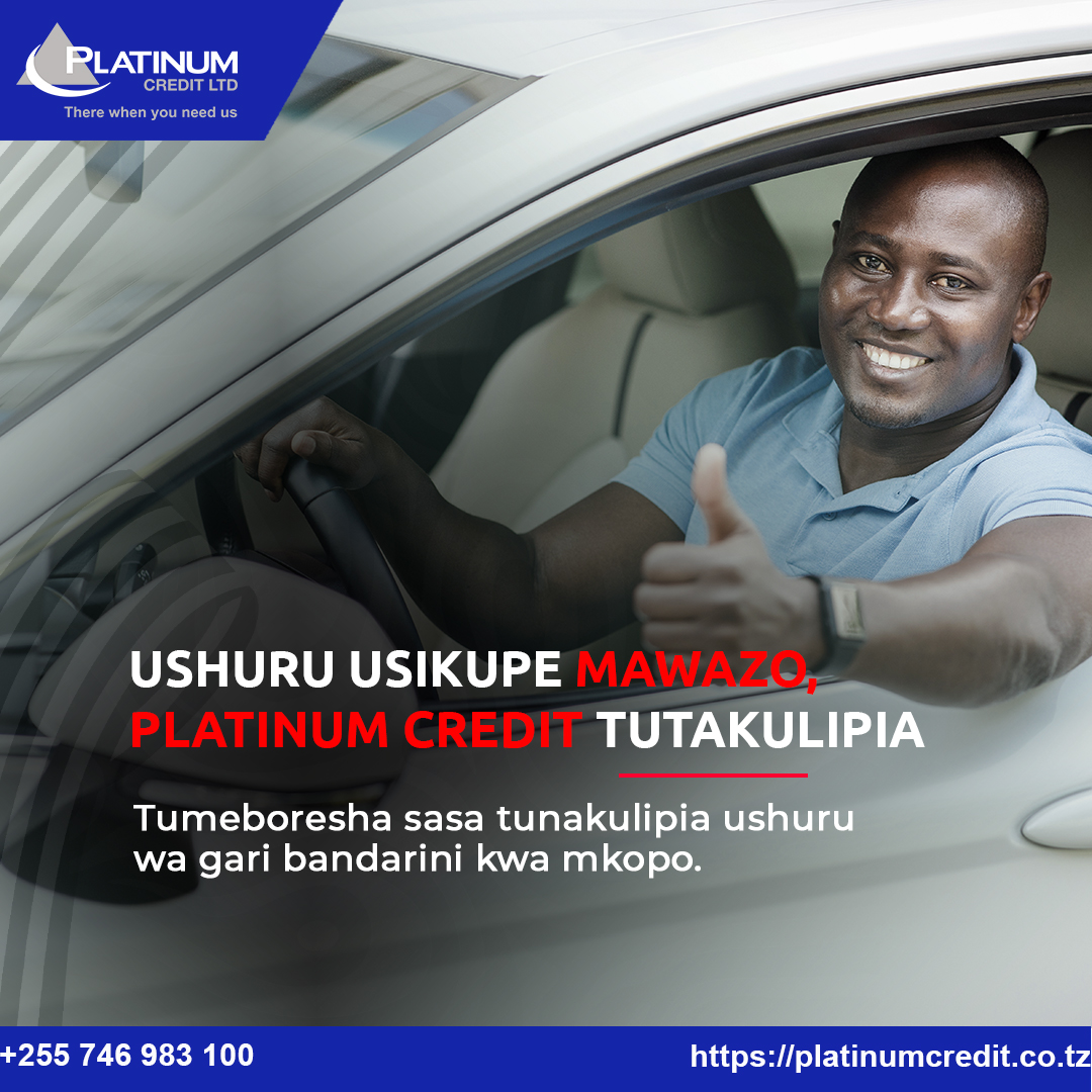 PCL_Tz's tweet photo. Tunakulipia ushuru wa gari bandarini kwa mkopo, Baadae urejeshe kidogo kidogo
Tembelea ofisi zetu au wasiliana nasi +255 746 983 100

#mkoporahisi #mkopochapchap #mikopo #mkopobilariba
#mkopoharaka #mkopowasimu #garilakomkopowako https://t.co/Z30YspL6hL
