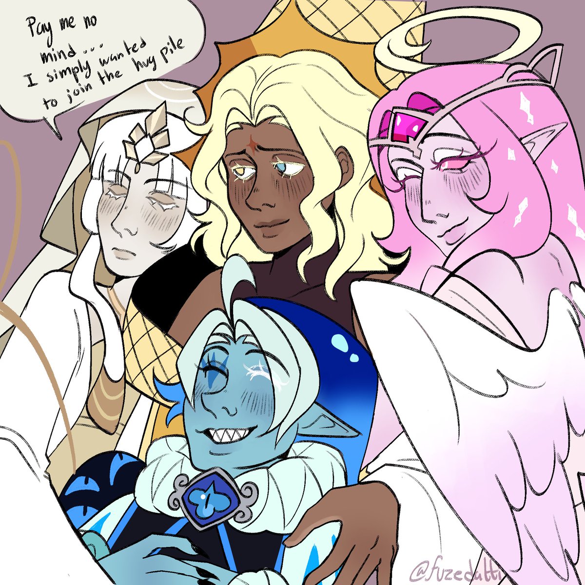 fuzzetz's tweet image. Not NSFW but my #burningvanilla meme post blew up so heres a treat

#polybeasts #shadownilla #eternalvanilla #mysticvanilla