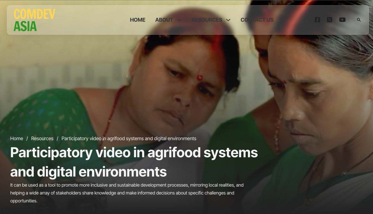 ComDev_Asia's tweet photo. ComDev Asia features new Participatory Video (PV) webpage https://t.co/ospXQfoaf8 https://t.co/CRz59Jwaop