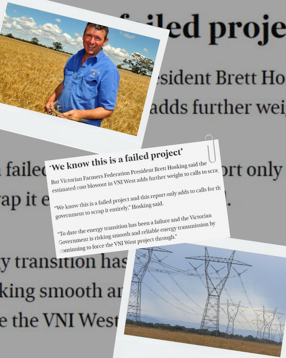 We’re calling on the Victorian Government to rethink the viability of the VNI West Transmission Project after the Australian Energy Market Operator (AEMO) revealed huge cost blowouts to the project in a report released overnight.

vff.org.au/vni-west-cost-…