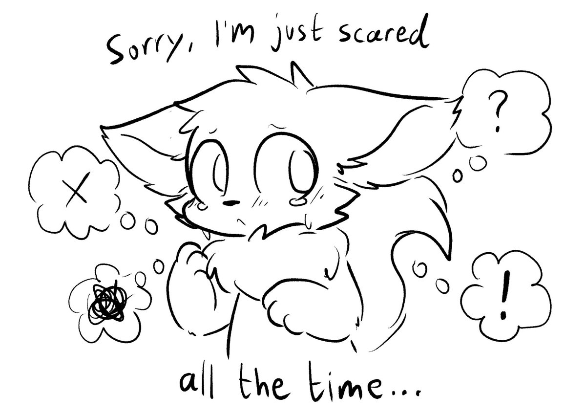 anxiety doodle