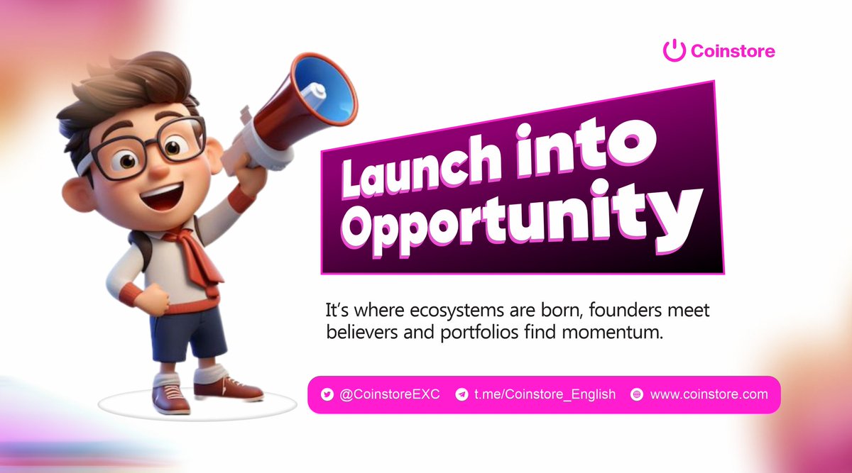 Memecoins aren't just jokes anymore — they're evolving into real utility tokens.
And with @Coinstoreexc’s Launchpad, you get in early on the ones with actual potential, not just viral hype.
 Early access = future upside.
h5.coinstore.vip/h5/signup?invi…

#IEO #Launchpad #Coinstore
