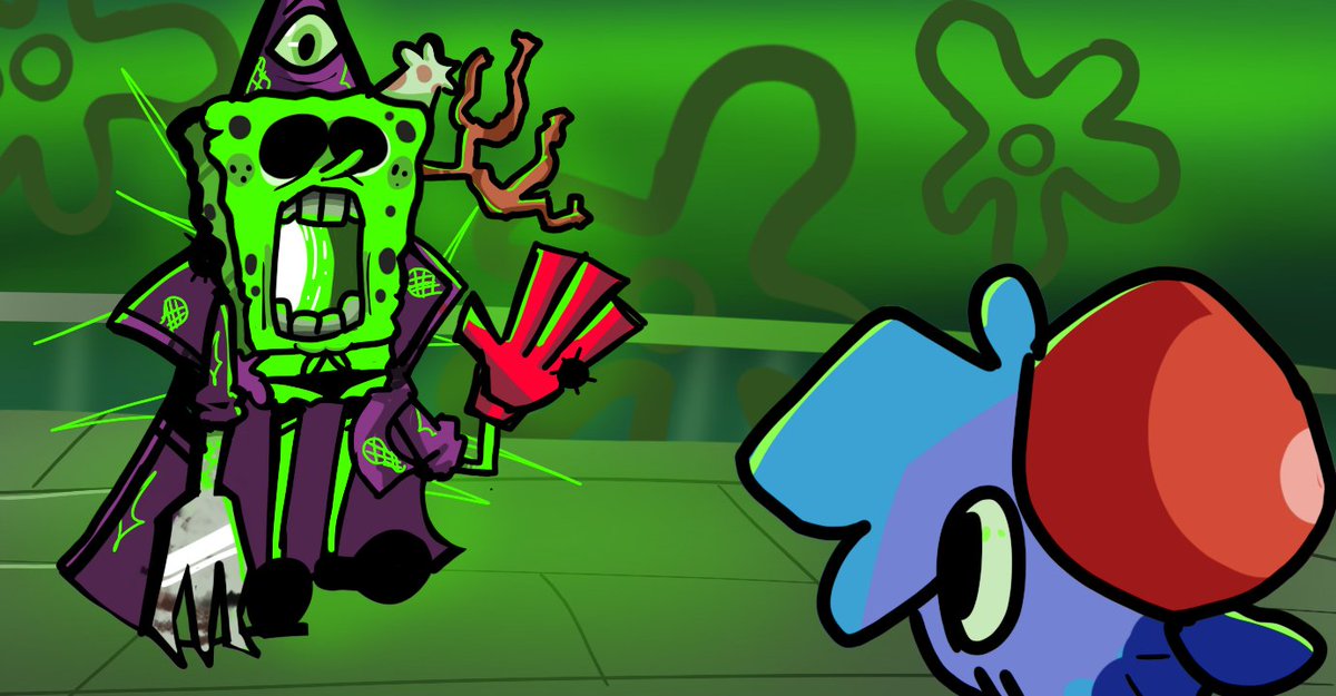 Cherry15494706's tweet photo. Battle for bikini bottom - triple trouble Spongebob jam #spongebobmix #sonicexemix #exeoc https://t.co/DDZ3jMJyGE
