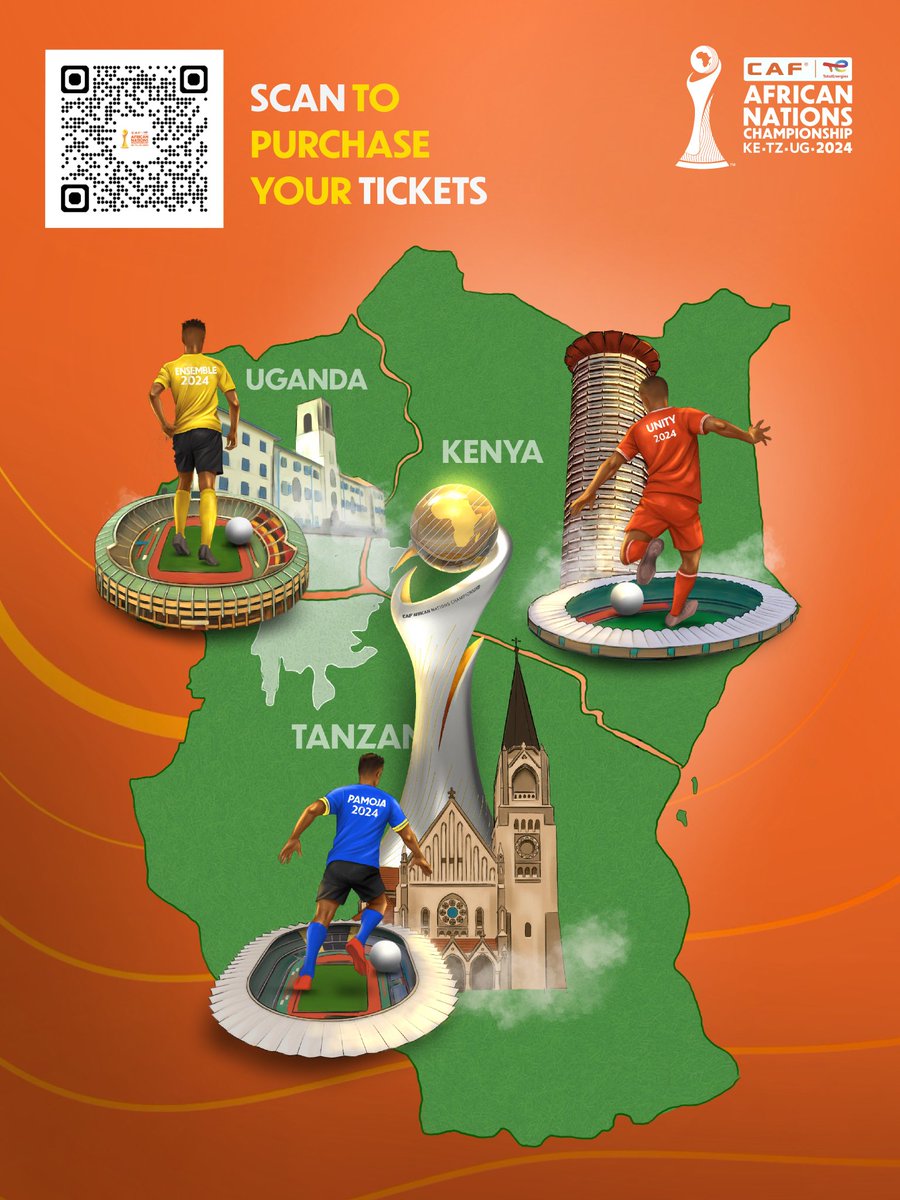 Football bonds &amp; unites us into one. It knows no cultural, political, social economic &amp; religious boundaries. It brings together people from all walks of life, including the young &amp; the old in the spirit of #PAMOJA! #TotalEnergiesCHAN2024 #CHAN2024 is thus a huge platform to