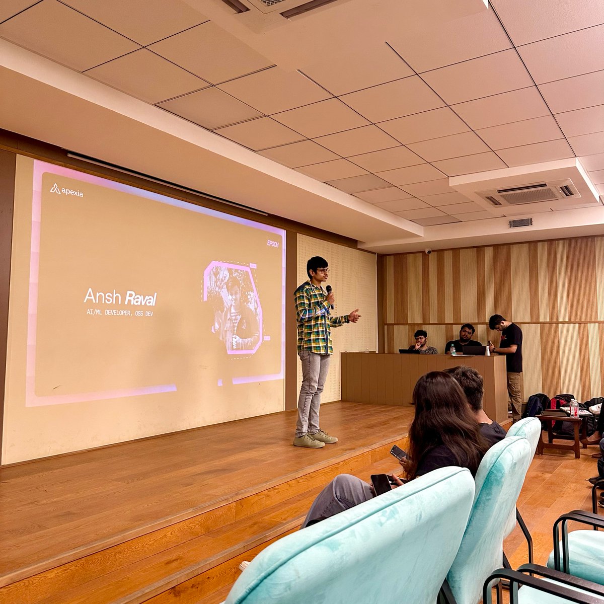 Meet our speaker for Epoch, Ansh Ravl, an open-source contributor and AI/ML developer. 
Get ready for some real insights!