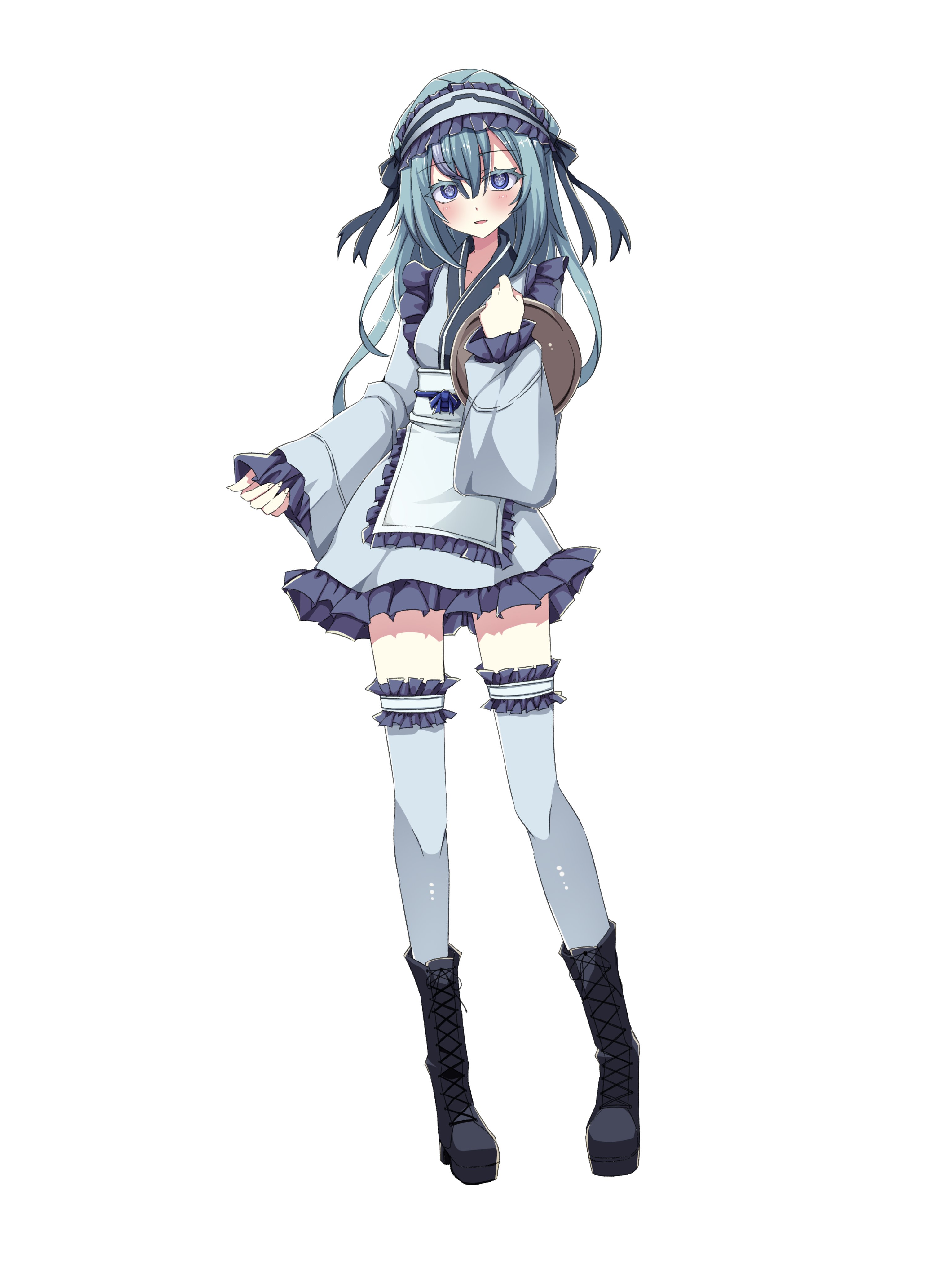 あかはる様オーダーメイド専用ページ ばっどがーる]描き下ろしB2タペストリー（瑠璃葉るら／メイド