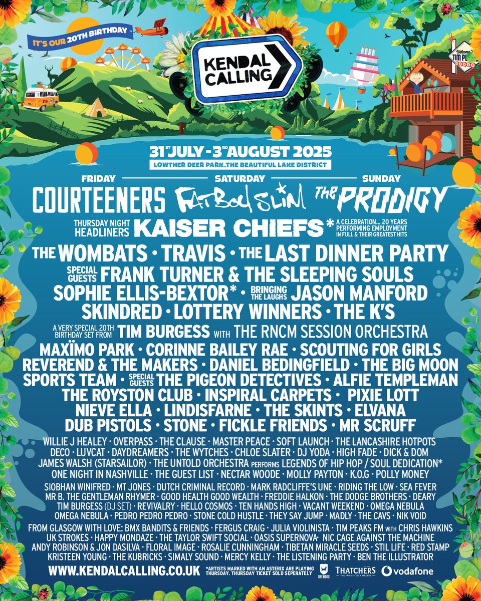 Tim Foster (@blencathratim) on Twitter photo Kendal Calling this weekend..(sold out) ..don’t be caught out by the location…it’s near Penrith 😉 ..and traffic has started.Getting my shopping done now 😀👍<a href="/KeswickTourism/">info@keswick.org</a> <a href="/VisitEden/">Visit Eden</a> Kendal Calling this weekend..(sold out) ..don’t be caught out by the location…it’s near Penrith 😉 ..and traffic has started.Getting my shopping done now 😀👍<a href="/KeswickTourism/">info@keswick.org</a> <a href="/VisitEden/">Visit Eden</a>