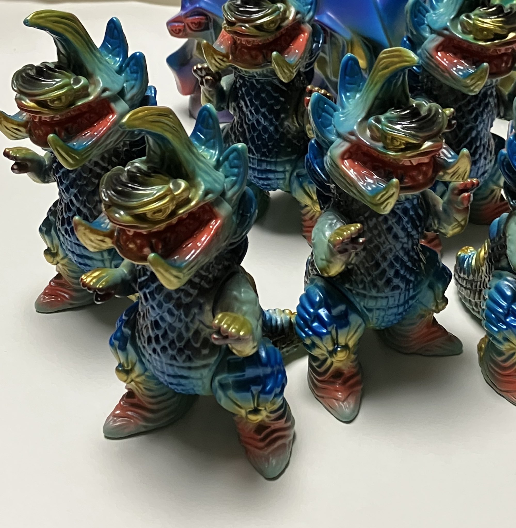 上の空怪獣ボー ソフビ One up. 24th ANNIVERSARY C-toys ちしまこうのすけさんより One up.秋葉原店に 上の空怪獣