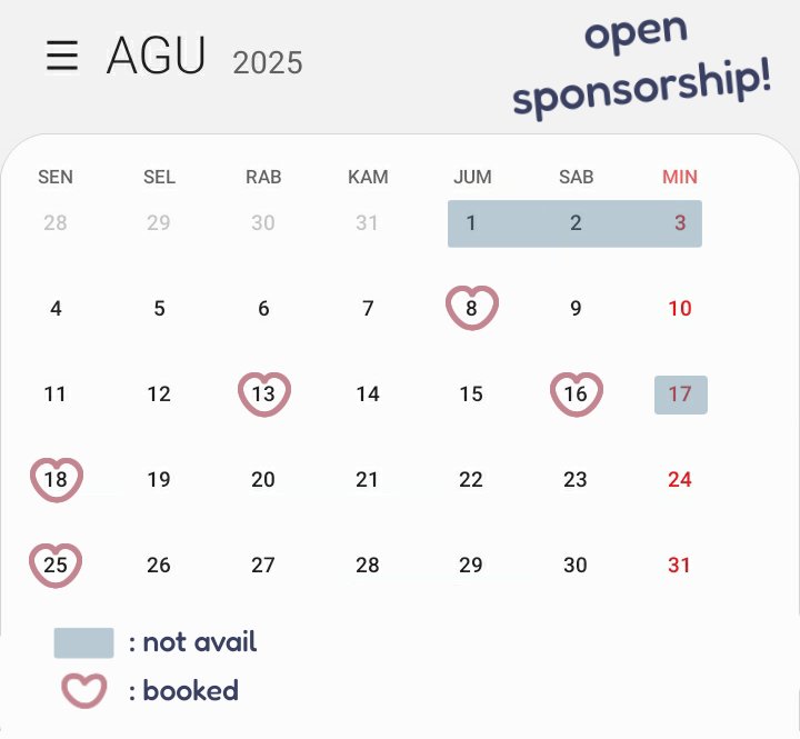 help repost, thank u! 🧸🎐

halo teman-teman, aku sudah open sponsor untuk bulan Agustus yaa! buat yg mau tanya-tanya dulu atau mau booking tanggal bisa langsung dm/tele aku aja yaa. untuk katalog bisa kalian cek di (t.me/bearoci) makacii 🤍🌷

#zonauang