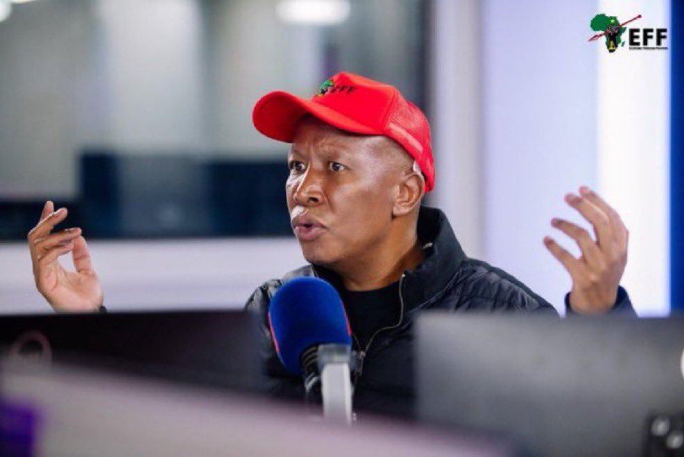Julius Malema: My obsession is not with positions, it is with removing the status quo and having a BLACK GOVERNMENT THAT WILL DELIVER WITHOUT WHITE SUPERVISION 

That is deep. So vote wisely. Vote for the EFF