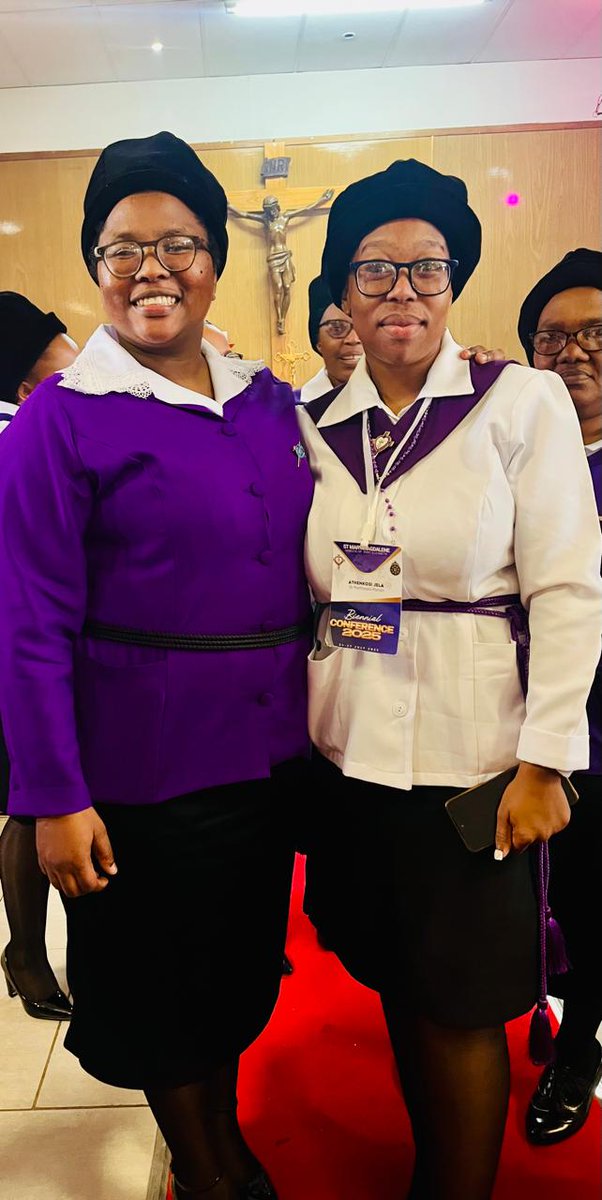 My spiritual parents Rev Kula nomamu Nkosikazi with Provincial President of SMMG. Second frame with my former AYF chairperson 💜 🖤 🤍 blessed weekend nabantu nam  #Anglican