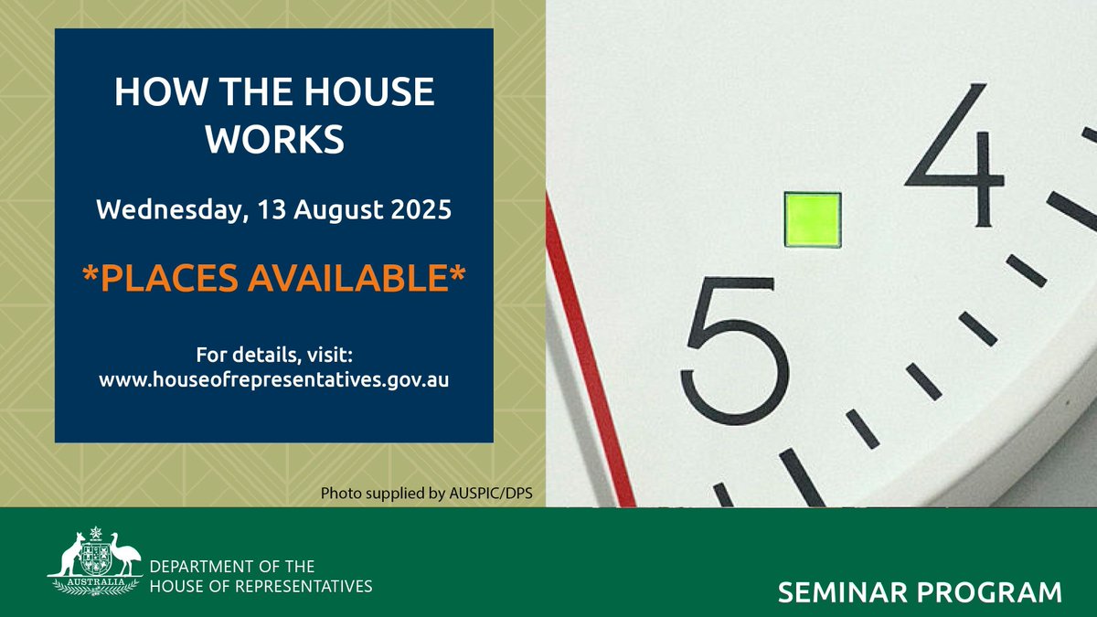 Australian House of Representatives tweet media