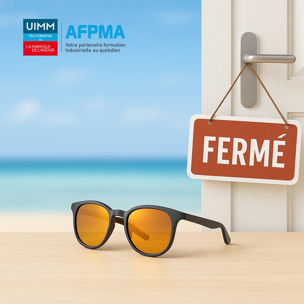 🌴 Pause estivale bien méritée ! 😎
L’AFPMA ferme ses portes du 01/08/25 au 18/08/25 pour laisser place aux vacances 🌞

On se retrouve très bientôt pour de nouvelles formations, projets et découvertes !

#AFPMA #VacancesÉté #Formation #BonnesVacances #SummerBreak