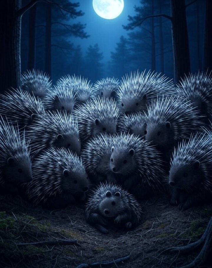 🦔 *Do You Know?* A group of porcupines is called a “prickle,” fitting their spiky nature. 🦔