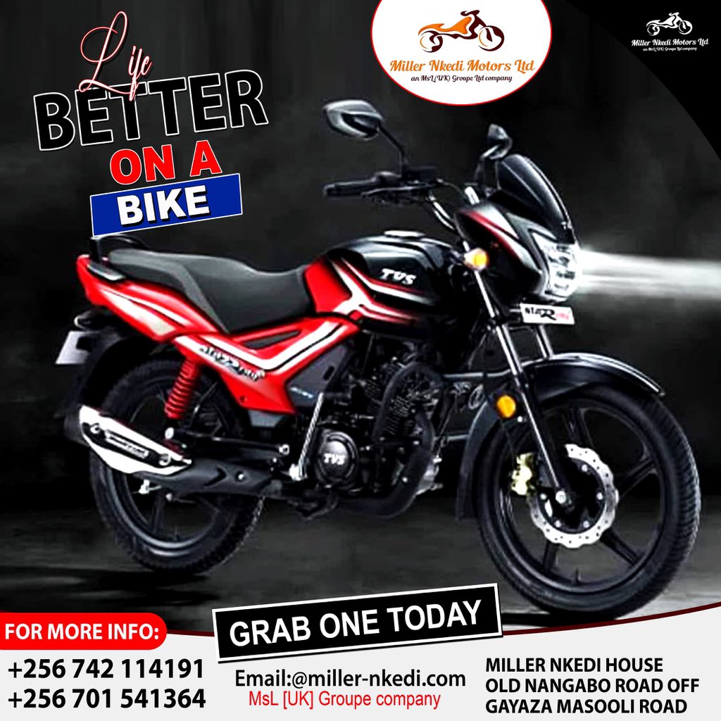 You don’t need to wait.
You don’t need to beg.
You just need the will to ride.
#MillerNkediMotorsLtd