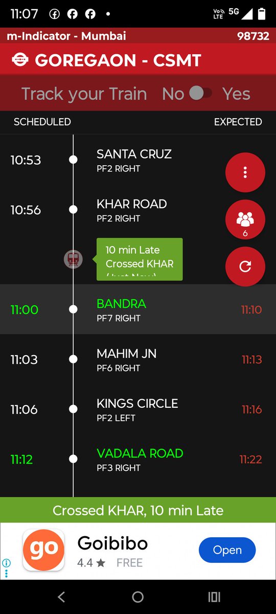 After yesterday's assurance d 1056 local from Khar is today delayed by 10 mins at Khar stn.There is no increase in frequency since 8 years inspite of increased travellers and extension from Andheri to Goregaon.Pl handover operations to Western Railway at the earliest