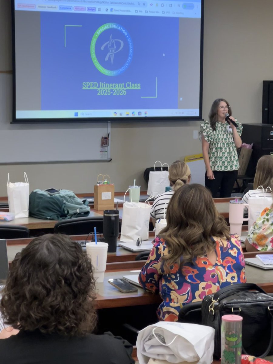 On Tuesday we welcomed new teammates to the <a href="/ProsperISD/">Prosper ISD</a> itinerant family! They heard from current students about the impact that special educators in Prosper ISD have had on their lives, and received an introduction to the vision and work of the special education department!