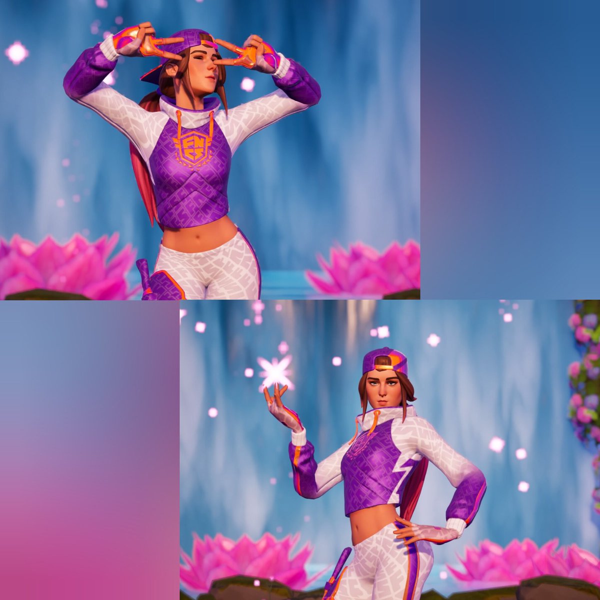 Flutter2019's tweet image. New post on my Instagram 
Champion Loserfruit💜🤍
USE the code HA12, M8V and PATUS on the store 
Model: @Flutter2019
Map: @//imave__ on Instagram
