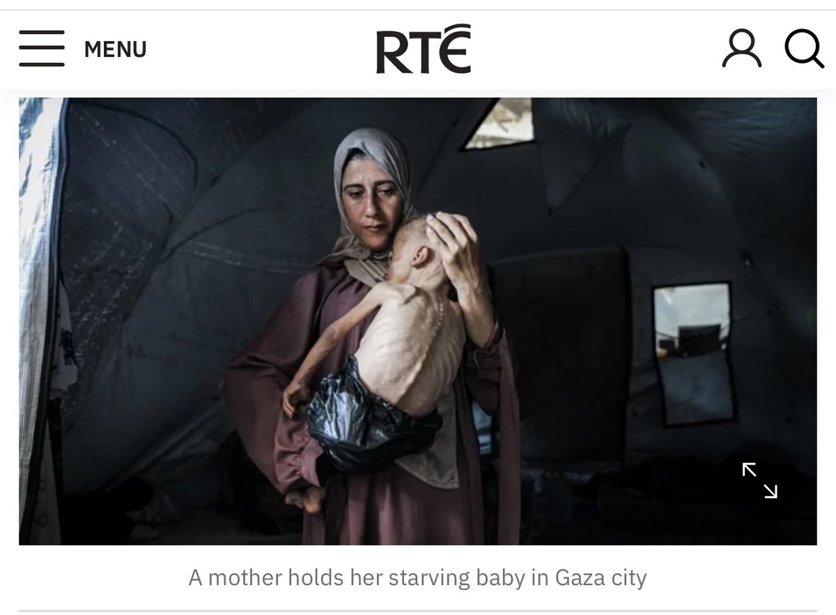 irlisrAlliance's tweet photo. Did @rtenews not receive the memo?

Shockingly and disgracefully, RTÉ published an article yesterday that contains a photo of Mohammed Zakaria al-Mutawaq, the child who suffered 𝐧𝐨𝐭 𝐬𝐭𝐚𝐫𝐯𝐚𝐭𝐢𝐨𝐧 - as the RTÉ photo caption below explicitly states - but rather 𝐩𝐫𝐞-𝐞𝐱𝐢𝐬𝐭𝐢𝐧𝐠 𝐡𝐞𝐚𝐥𝐭𝐡 𝐩𝐫𝐨𝐛𝐥𝐞𝐦𝐬 (as the New York Times has already stated in their own weak clarification). 

The child in the photo actually suffers from a rare genetic condition. To use this unfortunate child's undoubted suffering to further a political agenda is beyond contemptible!

𝐓𝐡𝐞 𝐞𝐧𝐭𝐢𝐫𝐞 𝐆𝐚𝐳𝐚 𝐟𝐚𝐦𝐢𝐧𝐞 𝐛𝐨𝐲 𝐬𝐭𝐨𝐫𝐲 𝐢𝐬 𝐚 𝐥𝐢𝐞.

Now ask yourself - what else has the media misrepresented?

We have lodged a complaint with RTÉ Head of News and await an apology and clarification. Truth matters!

🔗 https://t.co/LRtZXqap8b