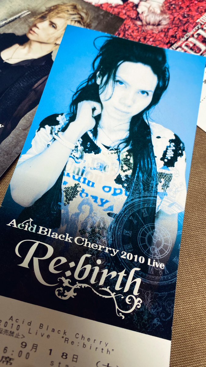 Acid Black Cherry 2010 Live Re:birth DVD Acid Black Cherry/2010