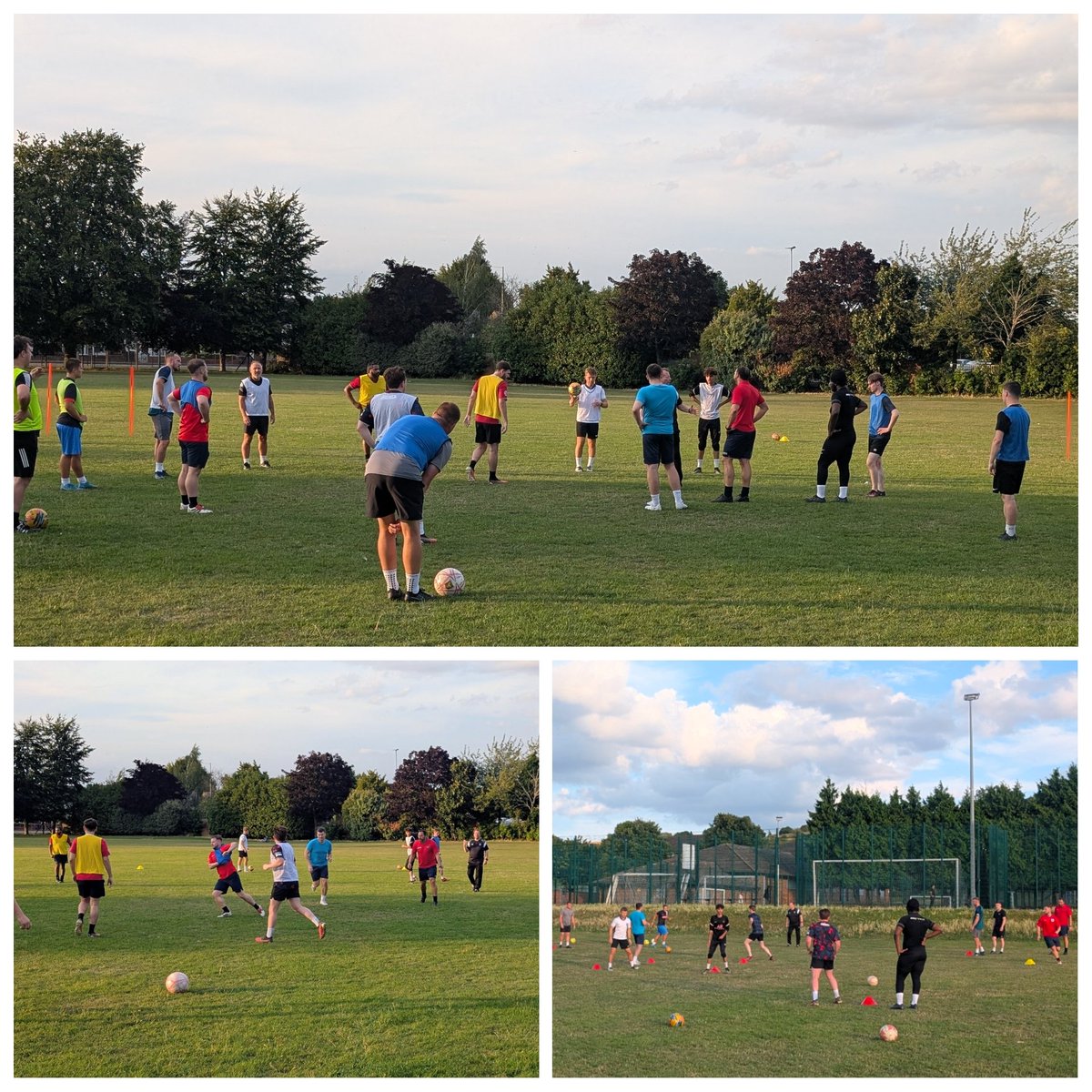 Superb turnout, plenty of hard yards but all constructive. First friendly this Sunday. #uptheoldboys 🔴⚫