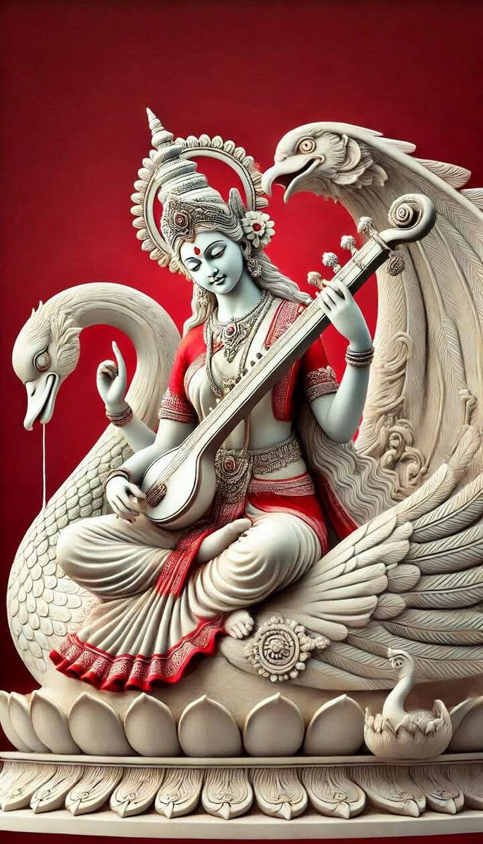 माता सरस्वती जी के लिए 2 मिनट अवश्य निकाले।
🚩🚩जय मां सरस्वती जी 🚩🚩🚩