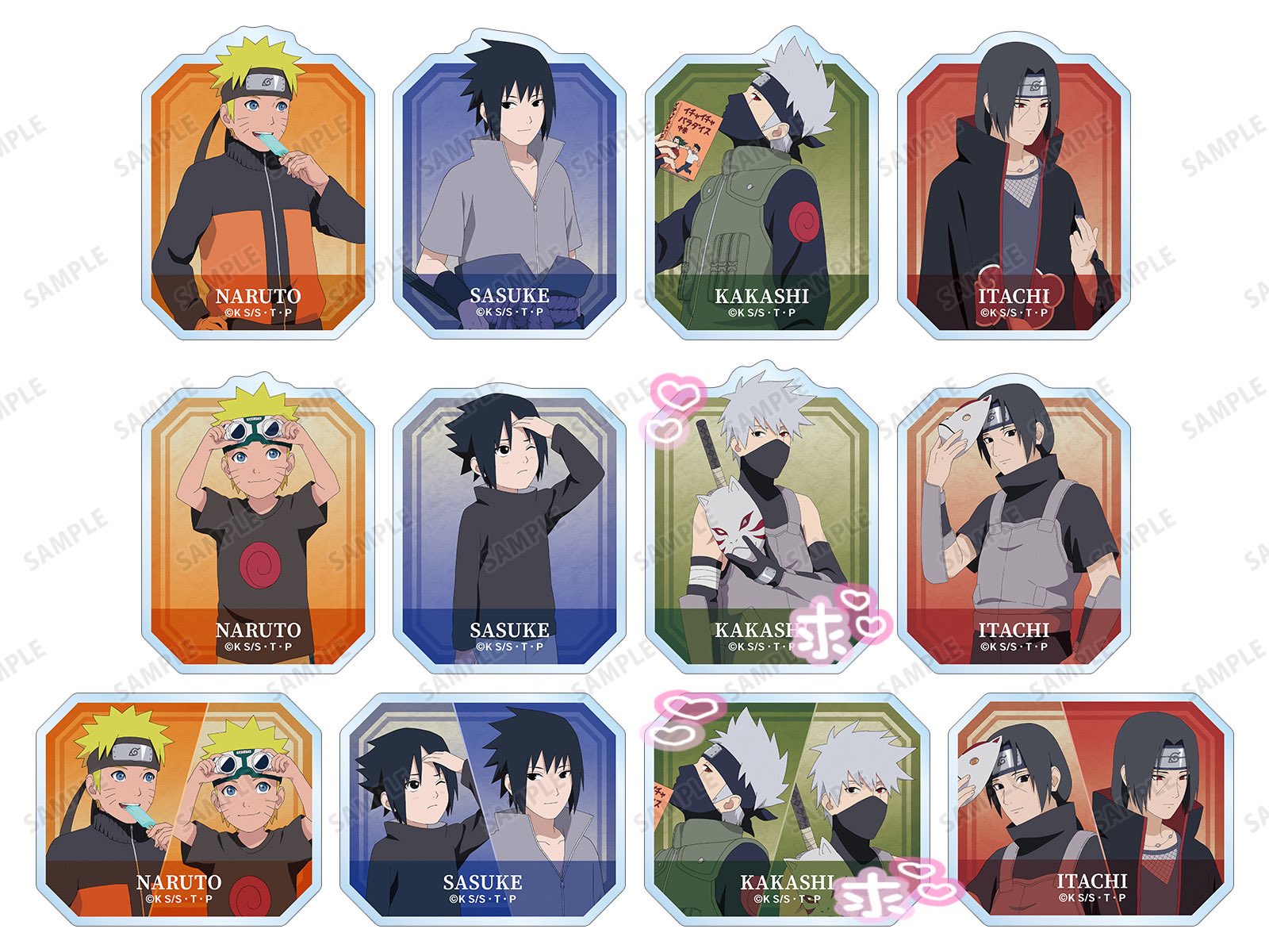NARUTO まとめ売り NARUTO -ナルト- 疾風伝 20th Anniversary POP UP SHOP in TOWER