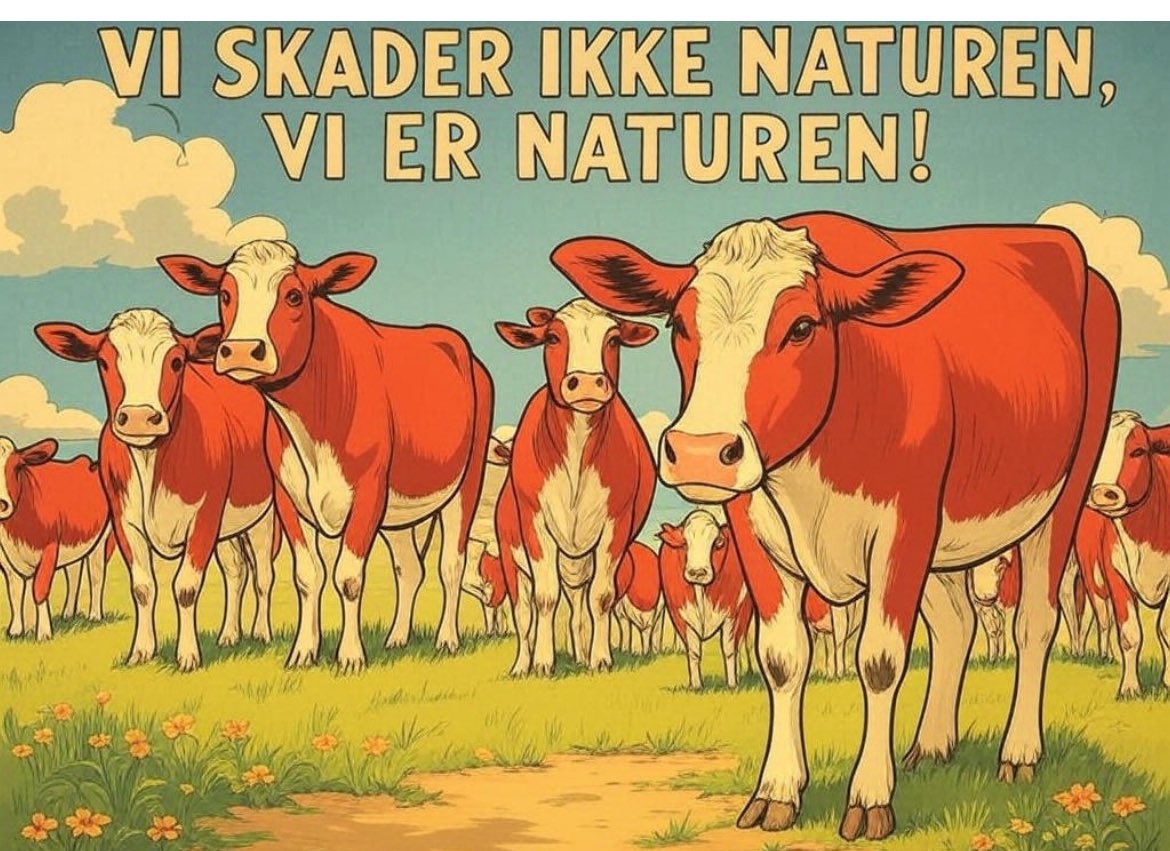 MlleMalin's tweet image. Jeg er lei av å måtte svare på hundrevis av kommentarer om at "det står ikke på melkekartongen at melka er produsert med maursyre heller!". Dette handler ikke om tilsetninger, det handler om _politikk_

Metanhemmer-saken handler om at:
• Det har null troverdighet å sloss mot